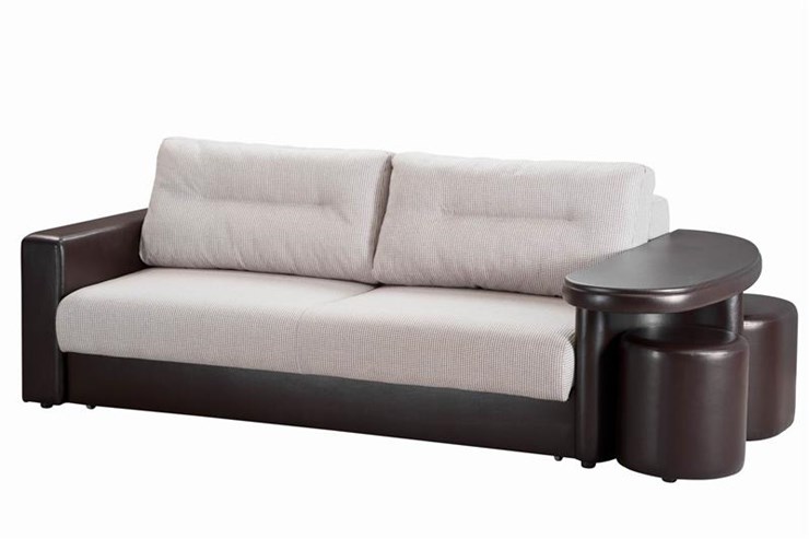 Прямой диван Сантана 4 БД со столом (НПБ) в Абакане - изображение 2